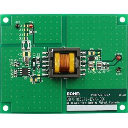 2 pcs - ROHM Built-in Automotive Switching MOSFET Isolated Flyback Converter ICs BD7F105EFJ-C Evaluation Board Flyback
