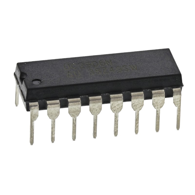1 pcs - Texas Instruments UC2906N, Battery Charge Controller IC Lead-Acid, 40mA 16-Pin, PDIP