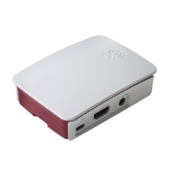 256 pcs - Raspberry Pi Plastic Case for use with Raspberry Pi 2B, Raspberry Pi 3B, Raspberry Pi 3B+ in Red, White