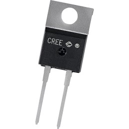 10 pcs - Wolfspeed 600V 2A, SiC Schottky Rectifier & Schottky Diode, 2-Pin TO-220 CSD01060A