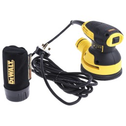 1 pcs - DeWALT DWE6423 125mm Corded Orbital Sander, UK Plug