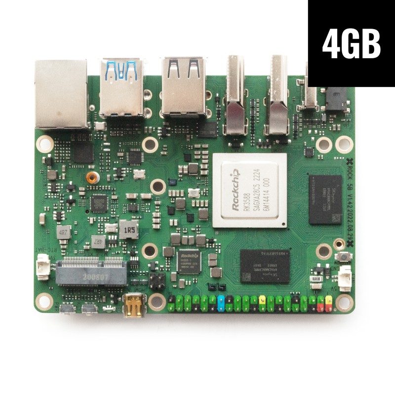 50 pcs - Okdo OKdo Bulk ROCK 5 Model B 4GB Single Board Computer - Box of 50