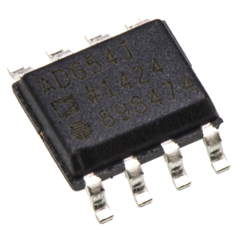 1 pcs - AD654JRZ, Voltage to Frequency Converter, Non-Synchronous, 500kHz ±0.4%FSR, 8-Pin SOIC