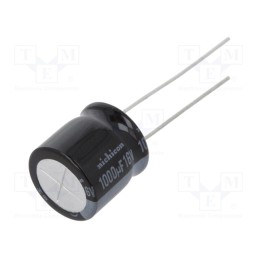 2 pcs x NICHICON - URS1C102MHD1TO - Capacitor: electrolytic, THT, 1000uF, 16VDC, Ø12.5x12.5mm, ±20%