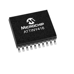 10 pcs - Microchip ATTINY416-SN, 8bit AVR Microcontroller, ATtiny416, 20MHz, 4 kB, 20-Pin SOIC