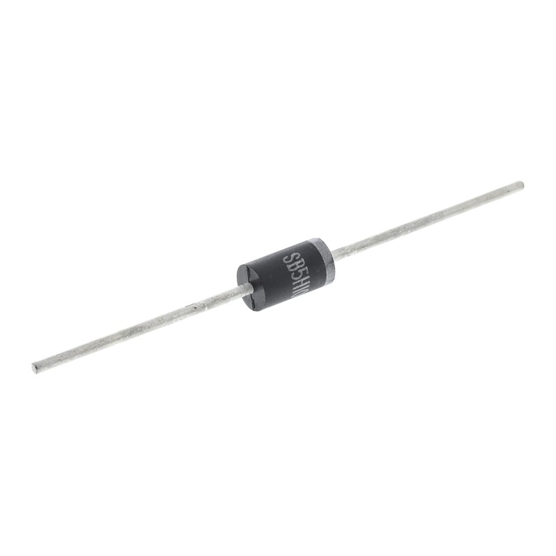 10 pcs - Vishay 100V 5A, Schottky Diode, 2-Pin DO-201AD SB5H100-E3/54
