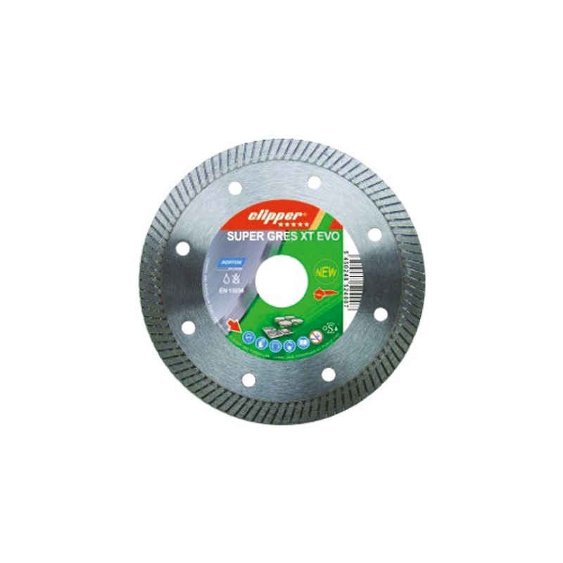 1 pcs - Norton Ceramic Cutting Disc, 125mm x 1.2mm Thick, Super Gres, 1 in pack