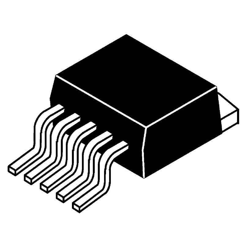 1 pcs - Texas Instruments LP3965ES-ADJ/NOPB, 1 Low Dropout Voltage, Voltage Regulator 1.5A, 1.216 - 5.1 V 5-Pin, D2PAK
