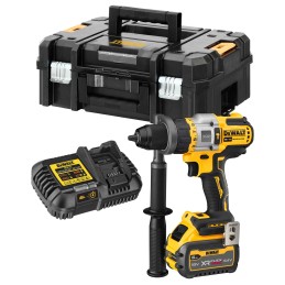 1 pcs - DeWALT DCD999 18V Cordless Hammer Drill, UK Plug