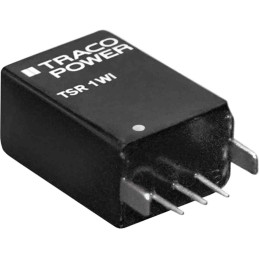 1 pcs - TRACOPOWER TSR 1-4865WI DC-DC Converter, 6.5V dc/ 1A Output, 9 - 72 V dc Input, Through Hole, +80°C Max Temp