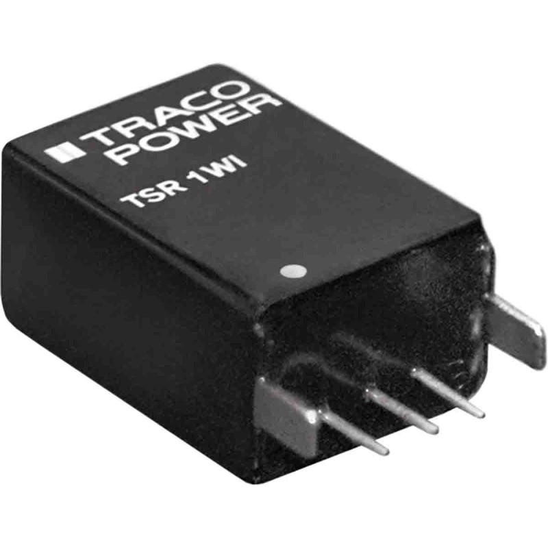 1 pcs - TRACOPOWER TSR 1-4865WI DC-DC Converter, 6.5V dc/ 1A Output, 9 - 72 V dc Input, Through Hole, +80°C Max Temp
