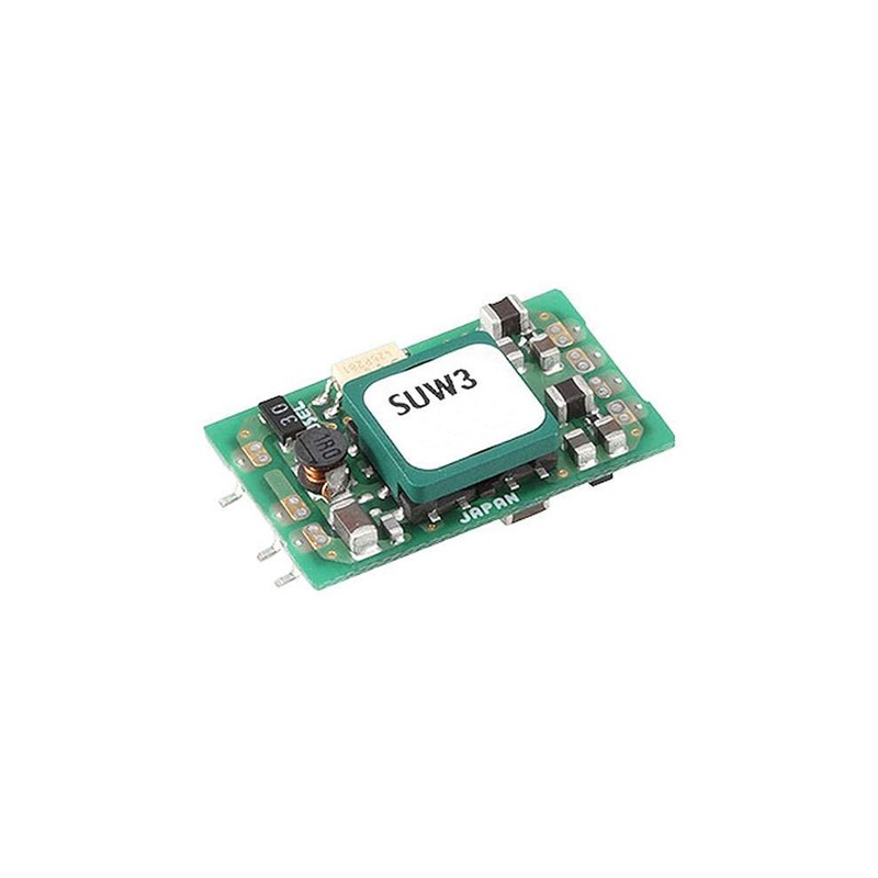 1 pcs - Cosel DC-DC Converter, ±12V dc/ 130mA Output, 9 - 18 V dc Input, 3.12W, Surface Mount, +85°C Max Temp -40°C Min