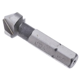 1 pcs - EXACT HSS Drill Bit, 10.4mm Head, 3 Flute(s), 90°, 1 Piece(s)