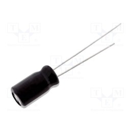 5 pcs x SAMWHA - WL2A107M12020BB - Capacitor: electrolytic, low ESR, THT, 100uF, 100VDC, Ø12x20mm