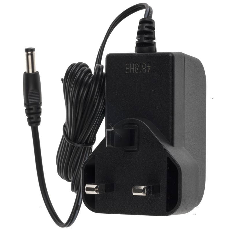 1 pcs - RS PRO 18W Plug-In AC/DC Adapter 12V dc Output, 1.5A Output