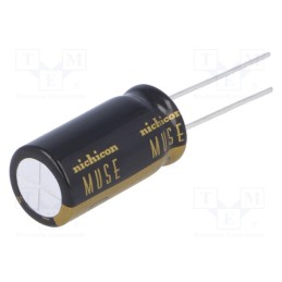 5 pcs x NICHICON - UKZ1H470MPM - Capacitor: electrolytic, THT, 47uF, 50VDC, Ø10x16mm, Pitch: 5mm