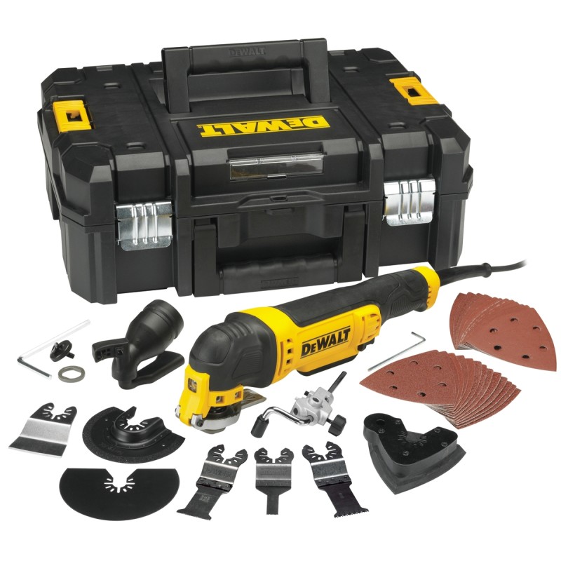 1 pcs - DeWALT DWE315KT 300W Corded Multi Cutter, Euro Plug
