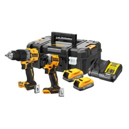 1 pcs - DeWALT DCK2050E2T-QW, 18V Cordless Power Tool Kit