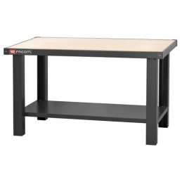 1 pcs - Facom Beech Wood Workbench, 800kg Max Load, 850mm x 1500mm
