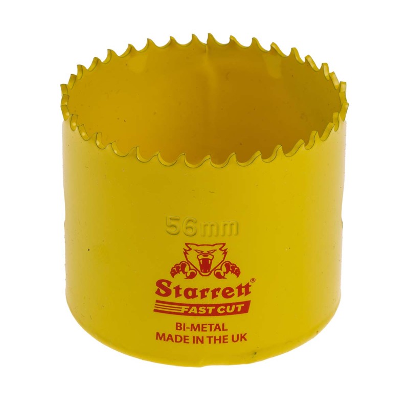 1 pcs - Starrett HSS 56mm Hole Saw