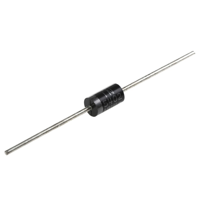 10 pcs - onsemi 200V 3A, Rectifier Diode, 2-Pin DO-201AD 1N5402G