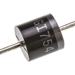 10 pcs - Vishay 400V 6A, Rectifier Diode, 2-Pin P600 GI754-E3/54