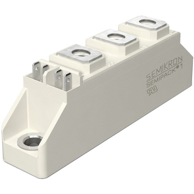 1 pcs - Semikron SKKT 57/12 E, Dual Thyristor Module 1200V, 50A