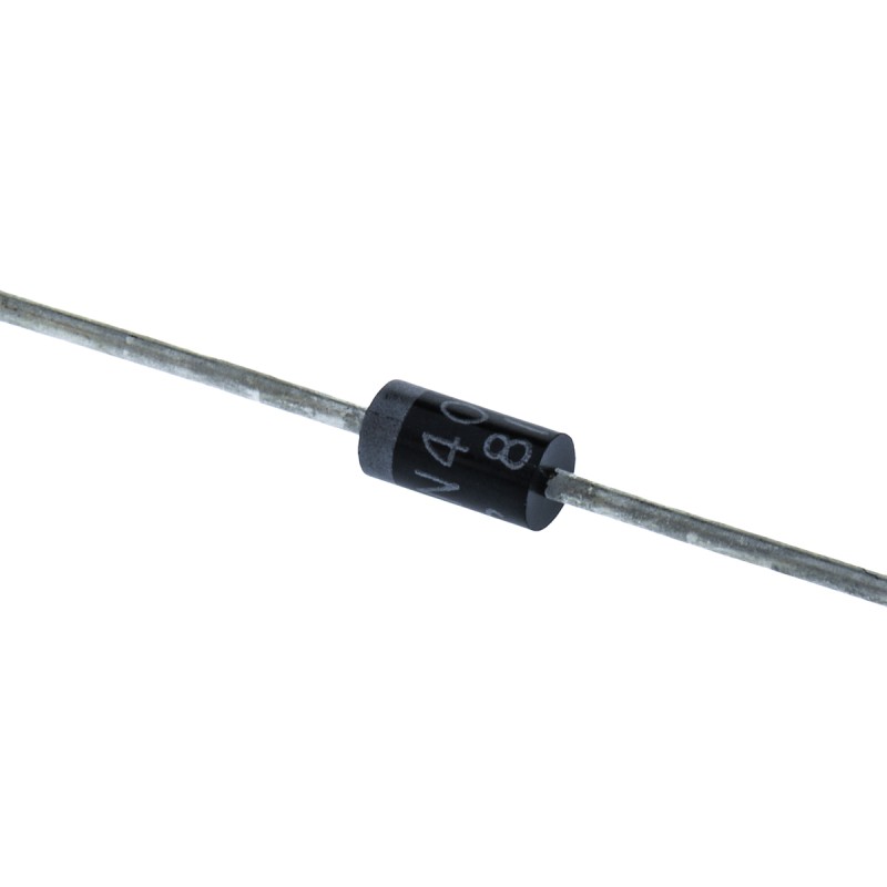 10 pcs - Vishay 800V 1A, Rectifier Diode, 2-Pin DO-204AL 1N4006-E3/54