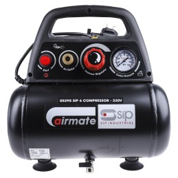 1 pcs - SIP 6 l Air Compressor, 8bar, 9.5kg