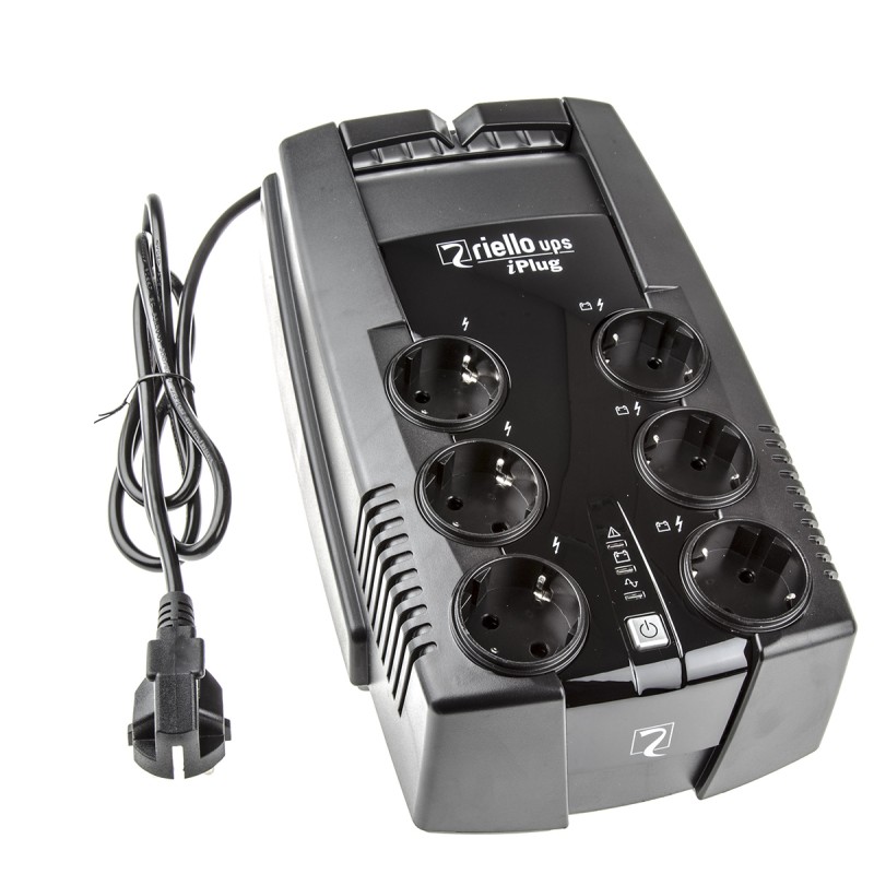 1 pcs - Riello 220 - 240V ac Input Stand Alone Uninterruptible Power Supply, 800VA (480W), iPlug