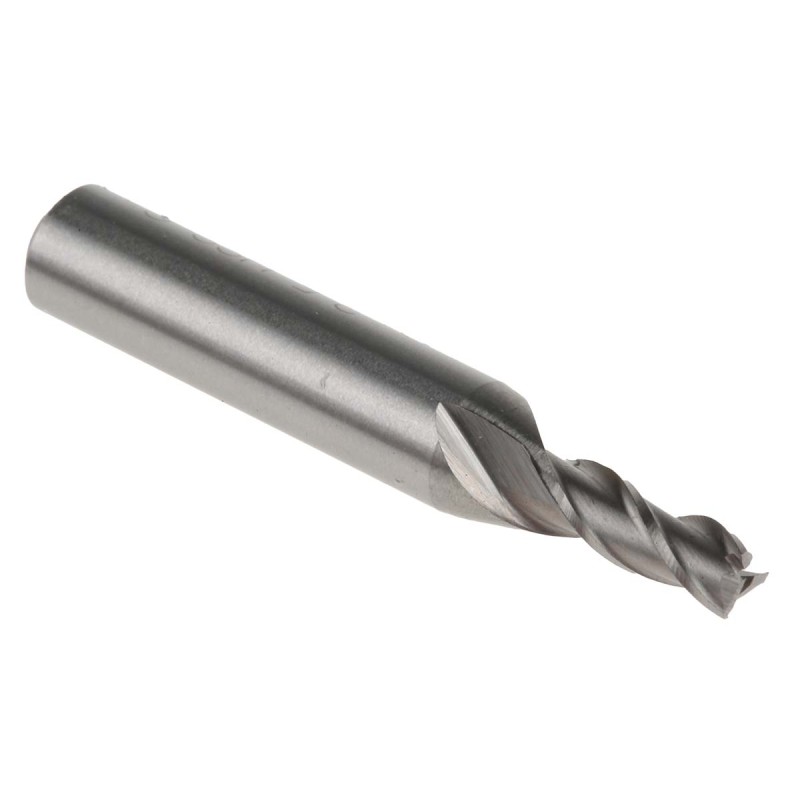 1 pcs - RS PRO End Mill, 3.5mm Cutter, HSS, 6 mm Shank, 8.5mm Cut