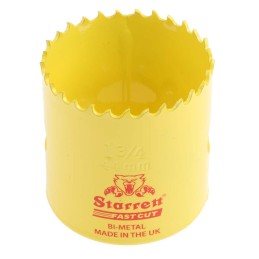 1 pcs - Starrett HSS 44mm Hole Saw