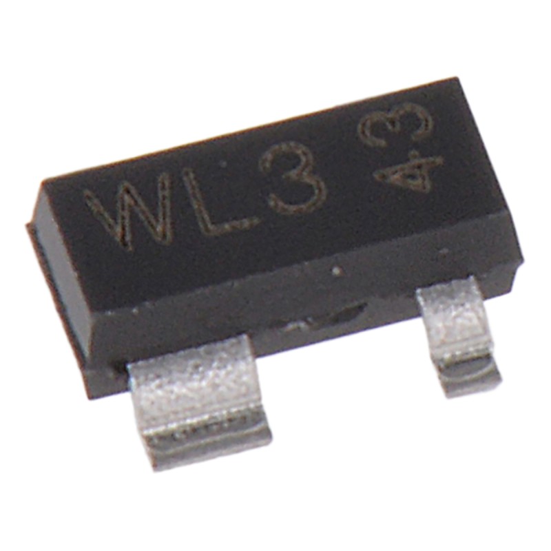 10 pcs - Nexperia 250V 225mA, Dual Rectifier Diode, 4-Pin SOT-143B BAV23,215