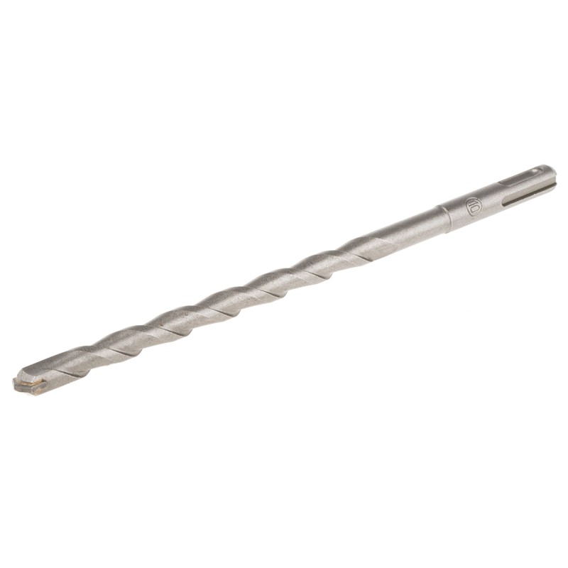 1 pcs - RS PRO Carbide Tipped SDS Plus Drill Bit for Masonry, 10mm Diameter, 210 mm Overall
