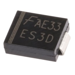 10 pcs - onsemi 200V 3A, Rectifier Diode, 2-Pin DO-214AB ES3D