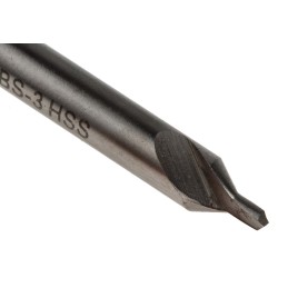 1 pcs - RS PRO HSS double ended centre drill, 2.4mm Diameter, 50 mm Overall