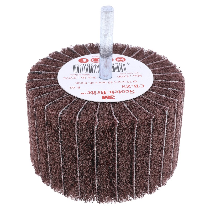 1 pcs - 3M Circular Abrasive Brush, 75mm Diameter