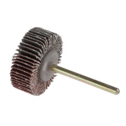 1 pcs - Dremel 502 Aluminium Oxide Flap Wheel, 28.6mm Diameter, P80 Grit, Coarse/Fine