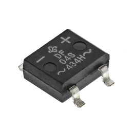 1 pcs - Vishay Bridge Rectifier, 1A, 400V, 4-Pin