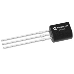 10 pcs - P-Channel MOSFET, 40 V TO-92 Microchip VP0104N3-G