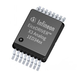 1 pcs - Infineon 1ED3431MU12MXUMA1, 3 A, 3 - 25V 16-Pin, DSO-16