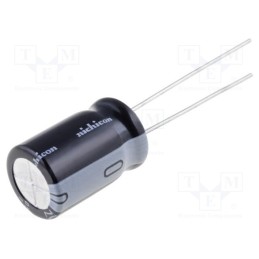 25 pcs x NICHICON - UVZ2A2R2MDD - Capacitor: electrolytic, THT, 2.2uF, 100VDC, Ø5x11mm, Pitch: 2mm