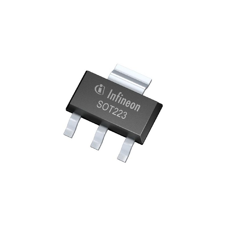 10 pcs - P-Channel MOSFET Transistor, 1.29 A, 150 V, 3-Pin SOT-223 Infineon ISP14EP15LMXTSA1