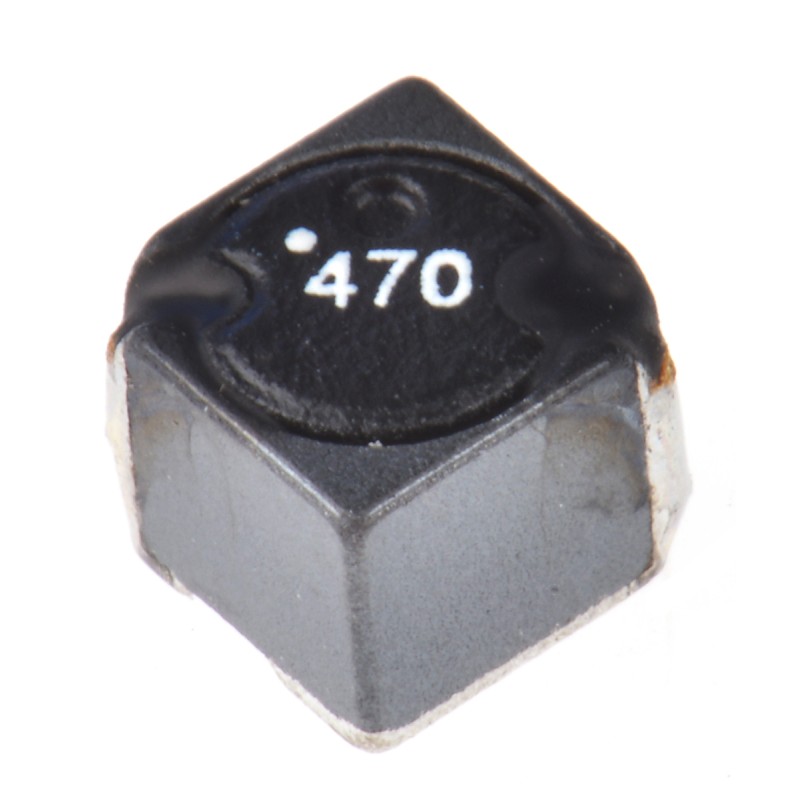 500 pcs - Wurth, WE-SPC, 4838 Shielded Wire-wound SMD Inductor with a Ferrite Core, 47 μH ±20% Wire-Wound 1.05A Idc