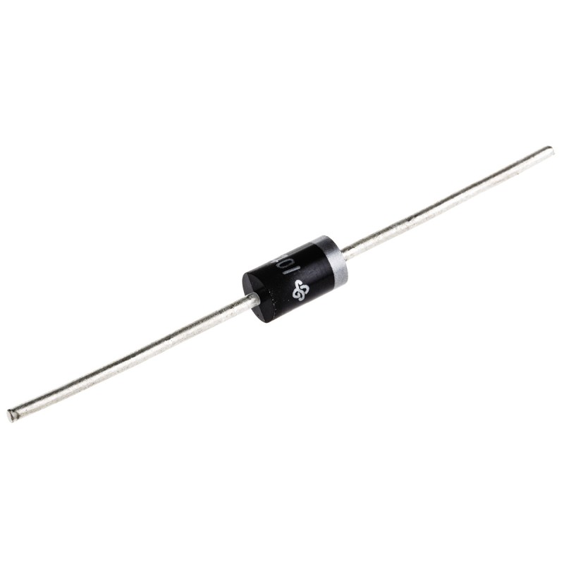 10 pcs - Vishay 100V 3A, Rectifier Diode, 2-Pin DO-201AD 1N5401-E3/54
