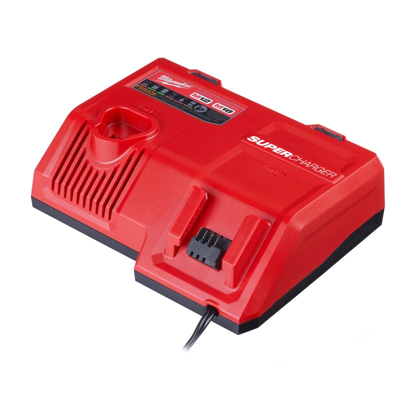 1 pcs - Milwaukee M12-18SC-0 Power Tool Charger, 12V, 18V for use with M12 and M18 system