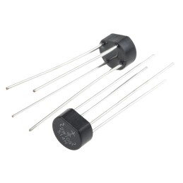 10 pcs - Vishay Bridge Rectifier, 2A, 1000V, 4-Pin