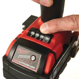 1 pcs - Milwaukee 1/4 in 18V, 5Ah Cordless Impact Driver