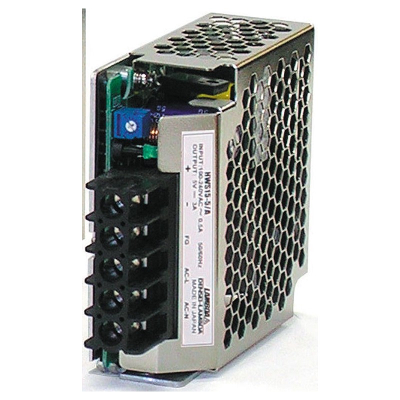 1 pcs - TDK-Lambda Switching Power Supply, HWS-150A-24/HD/A, 24V dc, 6.5A, 156W, 1 Output, 120 - 370 V dc, 85 -