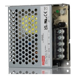 1 pcs - AC-DC Power Supply, 48V dc, 1.6A, 75W, 1 Output, 120 - 430V dc Input Voltage